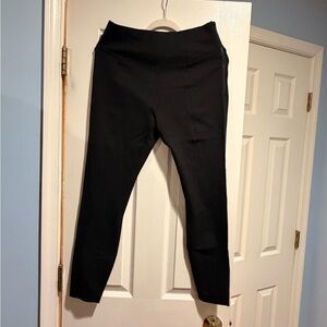 NWT Good American Black Dress Pants with Side Zipper